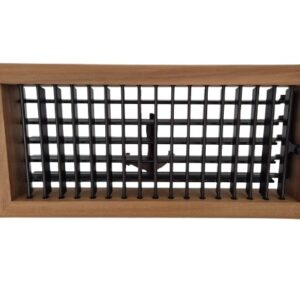 MSI Teak 2 way supply grille W Damper 14x6