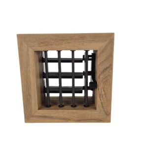 MSI Teak 2 way supply grille W Damper 4x4