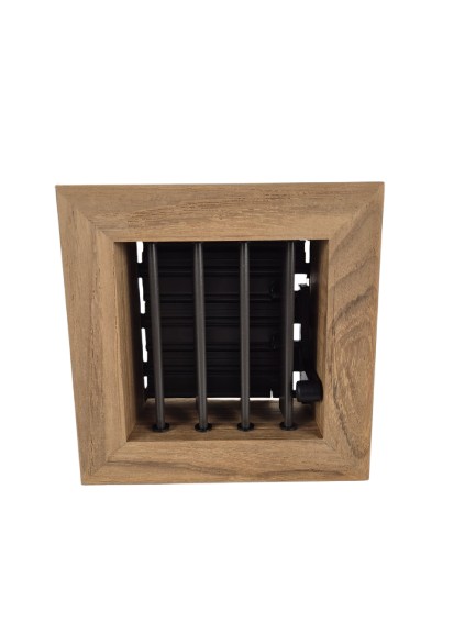 MSI Teak 2 way supply grille W Damper 4x4 - Afbeelding 4